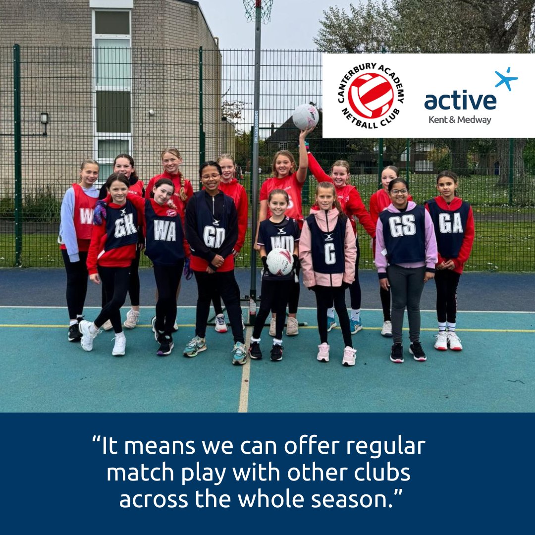 Active_Kent's tweet image. 🚨Small Grant, BIG on Impact🚨We recently attended a junior netball session at Canterbury Academy Netball Club, where our small grant is covering the cost of court hire &amp;amp; umpire fees for regular match play across the winter months.🙌 #SupportingSport #PositiveExperiences