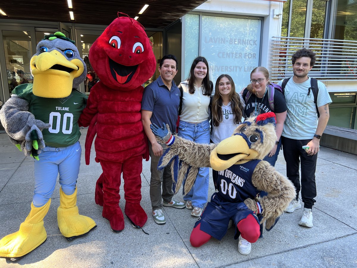 Impromptu lab photo coming out of group meeting. #tulane