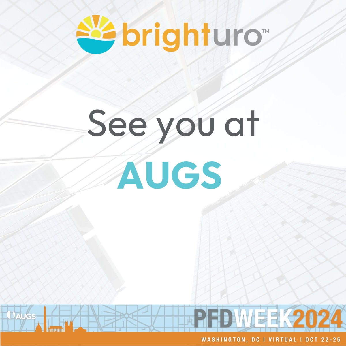 The Bright Uro team will be collecting voice of customer input at AUGS! We look forward to seeing you in DC. Safe travels! #PFDWeek24  #UDS #BrightUro #GleanUDS CAUTION: The Glean Urodynamics System is pending 510(k) and is not available for sale within the United States.