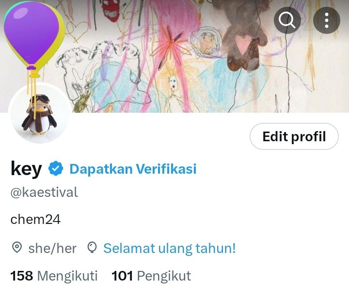 kaestival's tweet photo. ih kocak sekarang balonnya dikit https://t.co/6HSCAedL18