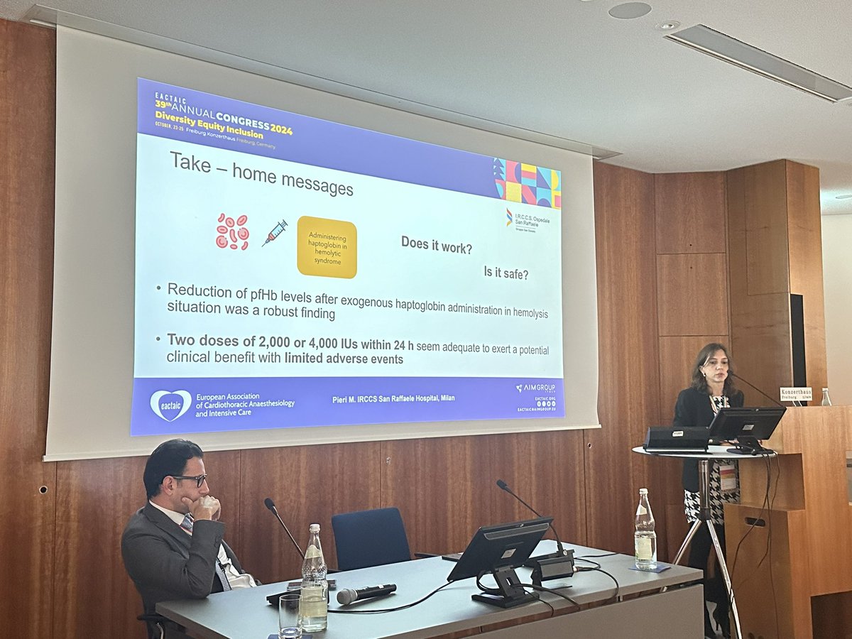 important implications for patients on mechanical circulatory support!

⬇️ AKI

no adverse events with haptoglobin

is someone willing to commercialize it in Europe?

2/2