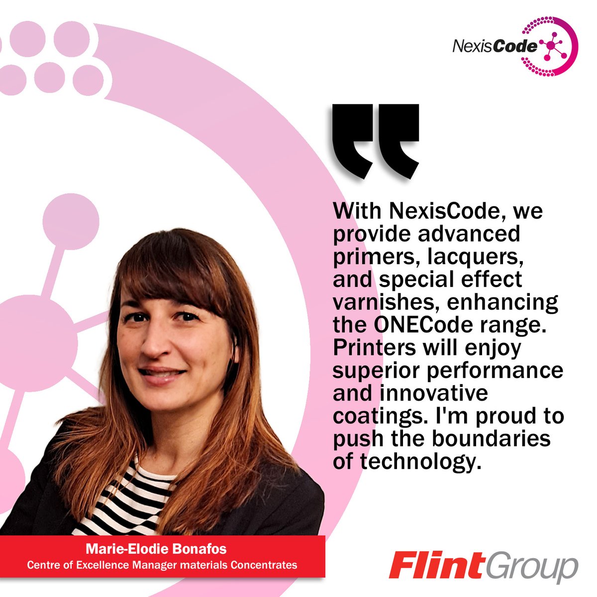flinteresting's tweet image. 🚀ONECode – Flint Group's innovative solvent-based range of #inks and #coatings!
Discover why our team is raving about the unparalleled benefits this new product range brings to the table. Learn more about the #ONECode line - bit.ly/3W6EP2y
#FlintGroup #RelyOnUs