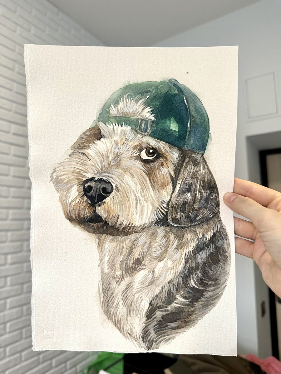 возьму 5 заказов по скидке 20%, и сколько угодно ещё

материалы: проф. качественная акварель, плотнейшая бумага 400г/м2 из 100% хлопка. 

доставка: по всему миру🌎
сроки выполнения: от 3х до 7ми дней.

рисую ВСЕХ!
кошек, собак, крыс, шиншилл, попугаев. 

пожалуйста, сделайте рт