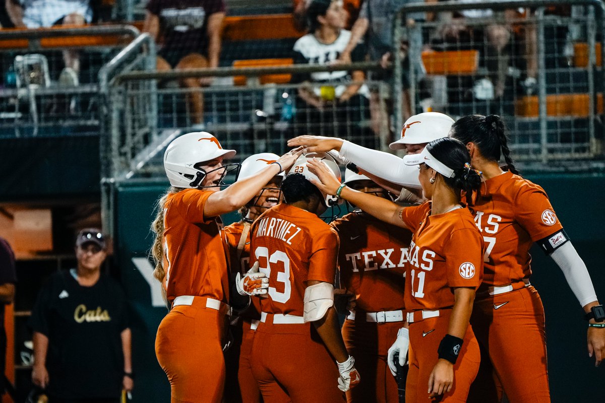 back at home Friday 🤘

📍 McCombs Field
🆚 OLLU &amp; Temple
⏰ 5 PM &amp; 7:30 PM
🎟️ FREE

#HookEm