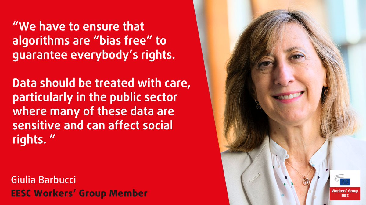 Workers' Group EESC (@workerseesc) on Twitter photo The #EESCPlenary is discussing <a href="/EESC_SOC/">EESC Social Affairs</a> opinion on fostering opportunities and managing risks from new technologies for public services by @GiuliaBarbucci and Giovanni Marcantonio.
Read more: europa.eu/!CC4thr
Follow the debate: europa.eu/!qQ64Yc The #EESCPlenary is discussing <a href="/EESC_SOC/">EESC Social Affairs</a> opinion on fostering opportunities and managing risks from new technologies for public services by @GiuliaBarbucci and Giovanni Marcantonio.
Read more: europa.eu/!CC4thr
Follow the debate: europa.eu/!qQ64Yc