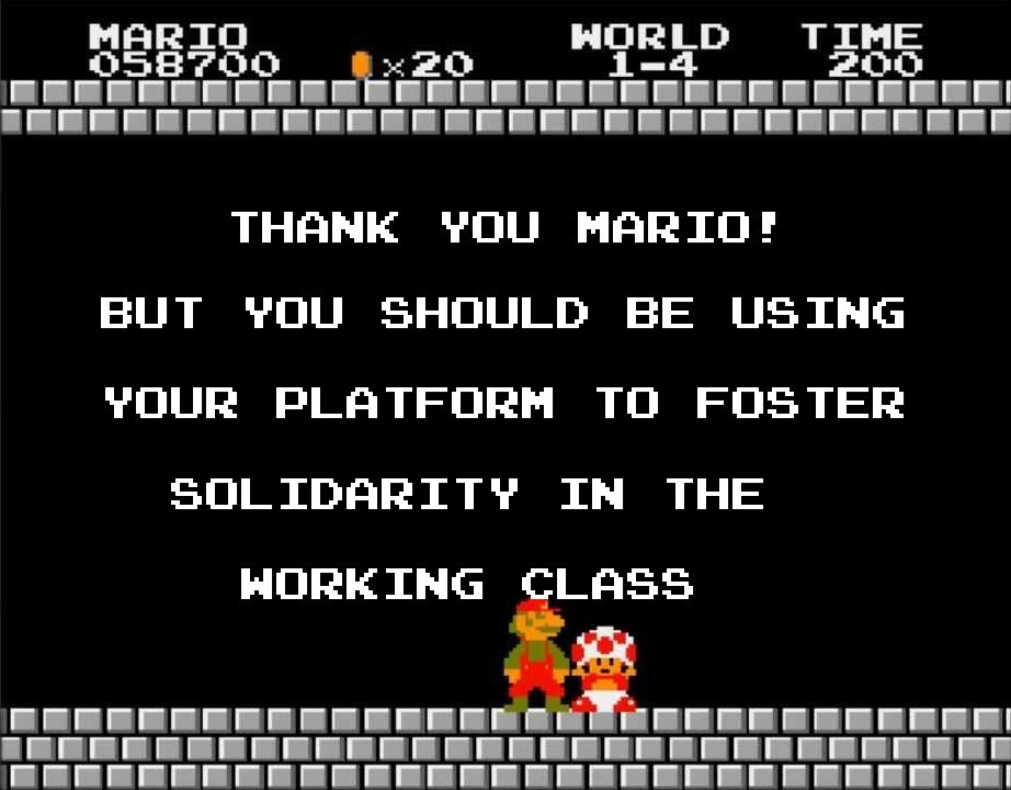 GameBeets's tweet image. THANK YOU MARIO

BUT