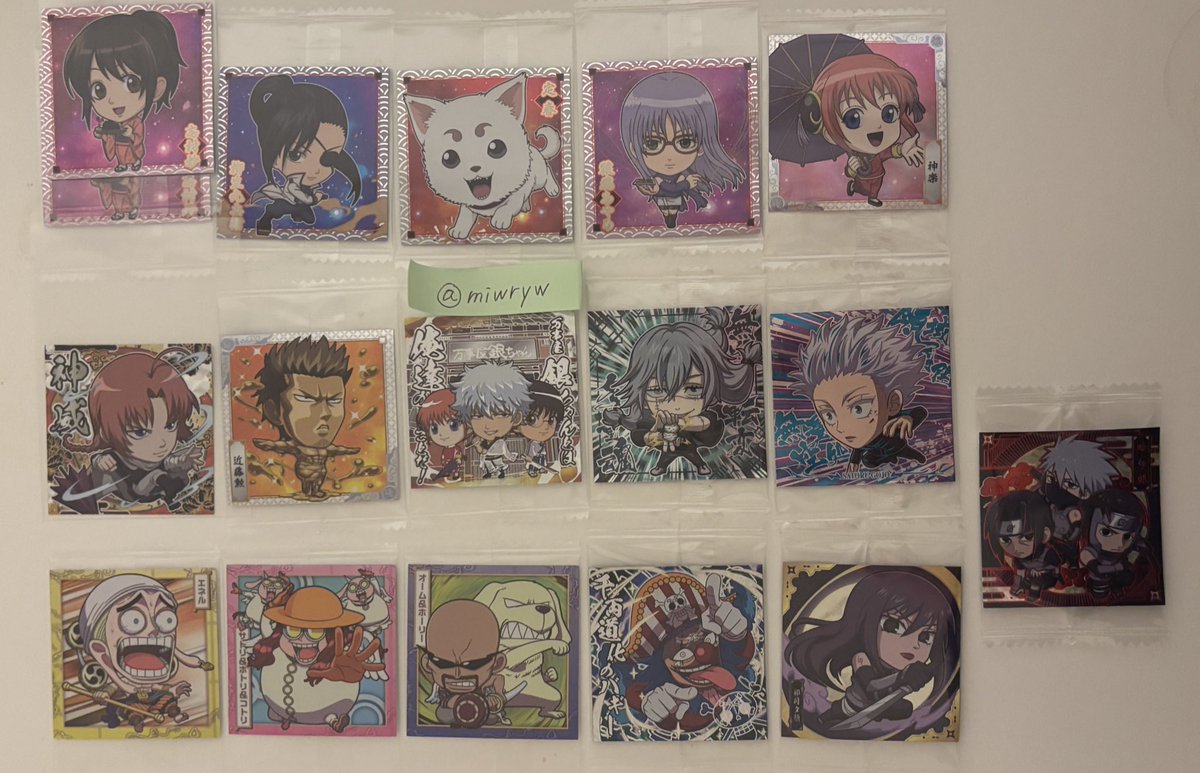 miwryw's tweet photo. @_ ꒰  異種 交換  ꒱
サカモトデイズ SAKAMOTODAYS ウエハース 銀魂 ワンピース 呪術廻戦 NARUTO ナルト シール

譲┊︎画像のもの

求︎┊︎サカモトデイズ
        ブルーロック(糸師凛)関連グッズ

✧︎郵送でのお取引
✧︎まとめての交換優先

お気軽にお声がけください https://t.co/coJ1IK1cRa