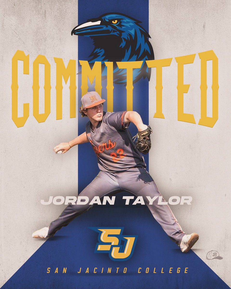 Jordan Taylor (@jtbaseball2006) on Twitter photo I am excited to announce my commitment to San Jac. I would like to give a big thank you to my family, friends and coaches for believing in me. I would also like to say thank you to all the coaches at San Jac! Letโs go ravens!
<a href="/SanJacRaven43/">Cโญ๏ธachK43</a> <a href="/byrongreg/">Greg Byron</a> <a href="/sixfourclub/">Sean Travers</a> <a href="/FlipperBsbl/">Ryan Flippo</a> I am excited to announce my commitment to San Jac. I would like to give a big thank you to my family, friends and coaches for believing in me. I would also like to say thank you to all the coaches at San Jac! Letโs go ravens!
<a href="/SanJacRaven43/">Cโญ๏ธachK43</a> <a href="/byrongreg/">Greg Byron</a> <a href="/sixfourclub/">Sean Travers</a> <a href="/FlipperBsbl/">Ryan Flippo</a>