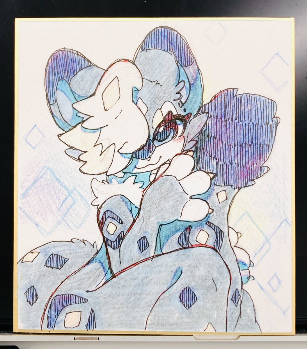 Phyllosta_tiyo's tweet photo. ぴぴさんに描いたれぴさん*❄️ ̖́- https://t.co/lJa40DTQro
