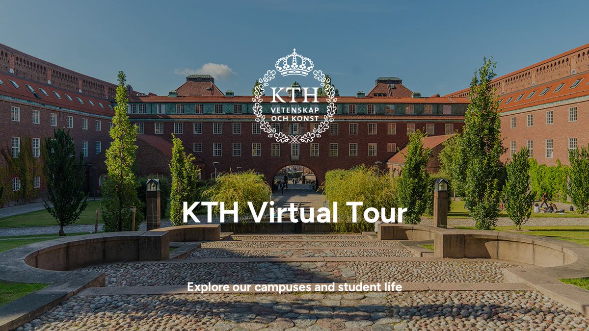 KthErgonomics's tweet photo. 🌍 Discover KTH from Anywhere in the World! 🌍

Are you considering applying to KTH Royal Institute of Technology? 
Take a virtual campus tour and explore the facilities and environment that help make KTH one of Europe's leading technical universities.

https://t.co/yjlCWEhxBO https://t.co/AekheqWjLp