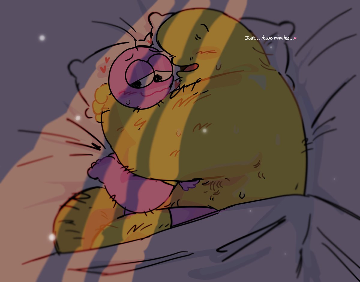 pawcord's tweet image. yaoi is more important than work 💛🩷