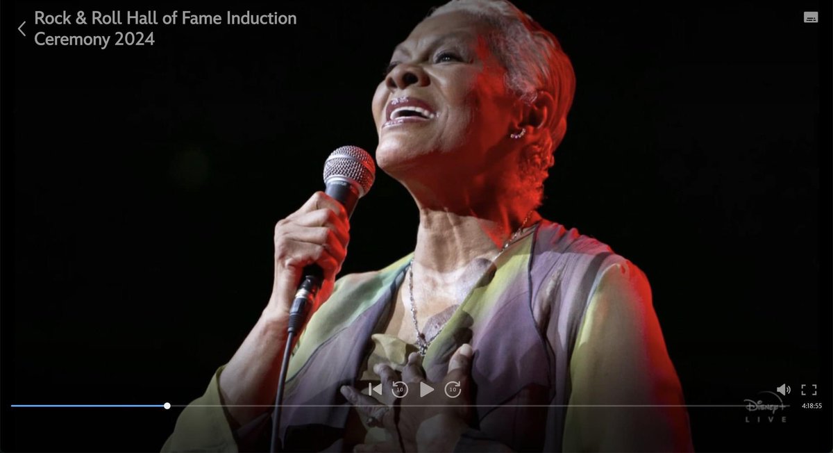 A pleasant surprise to see my shot of <a href="/dionnewarwick/">Dionne Warwick</a> at the <a href="/BridgewaterHall/">The Bridgewater Hall</a> from 2012 included during the broadcast of her Rock n Roll Hall of Fame Induction.