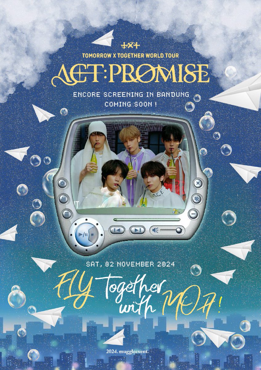 muggleevent's tweet photo. 🌟 Hey MOA! 🌟

Get ready for our Act Promise encore in Seoul screening on a big LED screen! It’s going to be a fun event with great activities.
More details coming soon, so keep an eye on our account! ( x &amp; ig @muggleevent ) 🎥🥂

Don’t miss out!
See you there! 💖 https://t.co/YjTnL8b0YM