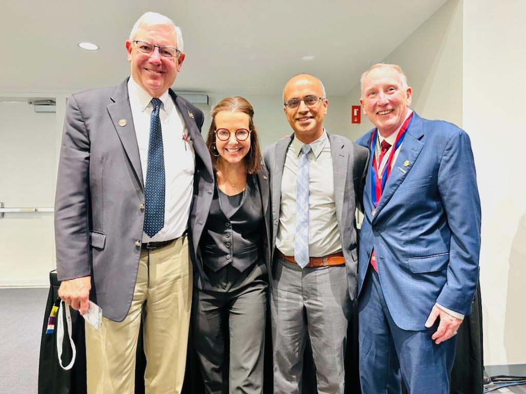 Benjamin Poulose (@bkp_columbus) on Twitter photo Wrapping up a fun time at the ACS! Very honored that Dr. Nancy Perrier and I will become Moderators of the famous 10 Hot Topics in General Surgery! Incredible session started by true pioneers and mentors, Drs. Sharp and Ellison <a href="/AmCollSurgeons/">American College of Surgeons</a> #ACSCC24 Wrapping up a fun time at the ACS! Very honored that Dr. Nancy Perrier and I will become Moderators of the famous 10 Hot Topics in General Surgery! Incredible session started by true pioneers and mentors, Drs. Sharp and Ellison <a href="/AmCollSurgeons/">American College of Surgeons</a> #ACSCC24