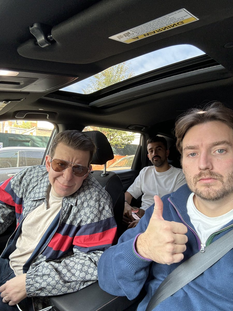 Am I in danger? 

The richest man in New York insisted on driving.