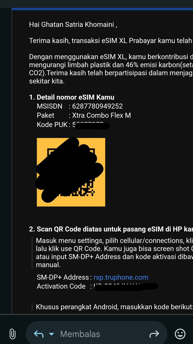 robertsnoop's tweet photo. beli eSImM aku dong guys, baru banget beli tapi ternyata hp aku belom support jual rugi aja gpp #zonauang https://t.co/lpn8t0nmr1