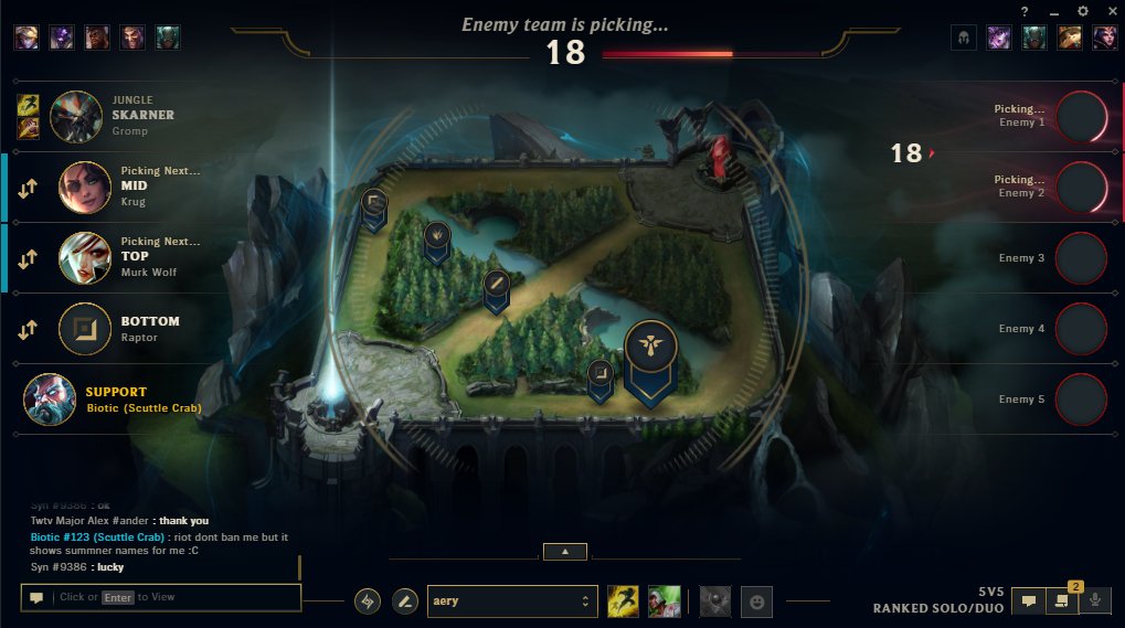 I see names in SoloQ again since this patch is it the same for anyone else?  <a href="/riotgames/">Riot Games</a> i use no third-party program to enable that.