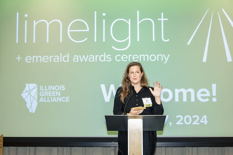What a night! <a href="/POAHchi/">POAH Chicago</a> team members proudly attended <a href="/ilgreenalliance/">Illinois Green Alliance</a>'s ceremony &amp; VP Molly Ekerdt accepted the Organizational Emerald Award for our soon-to-open Fifth City Commons.

Thank you <a href="/ilgreenalliance/">Illinois Green Alliance</a> for being a leader in Passive House &amp; Net Zero design &amp; construction.