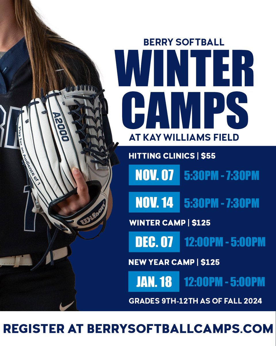 Our Fall &amp; Winter camp registrations are LIVE! 
Registration link is in our bio.
We look forward to having you with us!🤘🏼
#WeAllRow