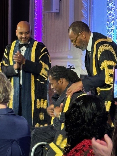 Ruth Pearce (@ruthpearce18) on Twitter photo Wonderful celebration of passing the baton last night from one Chancellor to another. Lenny Henry to Ade Adepitan - both legends. Thank you <a href="/BCUHELS/">BCU HELS</a> for inviting me to this very special event. <a href="/UHB_SoN/">School of Nursing, AHPs and Midwifery</a> <a href="/uhbtrust/">University Hospitals Birmingham</a> <a href="/MargaretGarbet6/">Margaret Garbett</a> Wonderful celebration of passing the baton last night from one Chancellor to another. Lenny Henry to Ade Adepitan - both legends. Thank you <a href="/BCUHELS/">BCU HELS</a> for inviting me to this very special event. <a href="/UHB_SoN/">School of Nursing, AHPs and Midwifery</a> <a href="/uhbtrust/">University Hospitals Birmingham</a> <a href="/MargaretGarbet6/">Margaret Garbett</a>