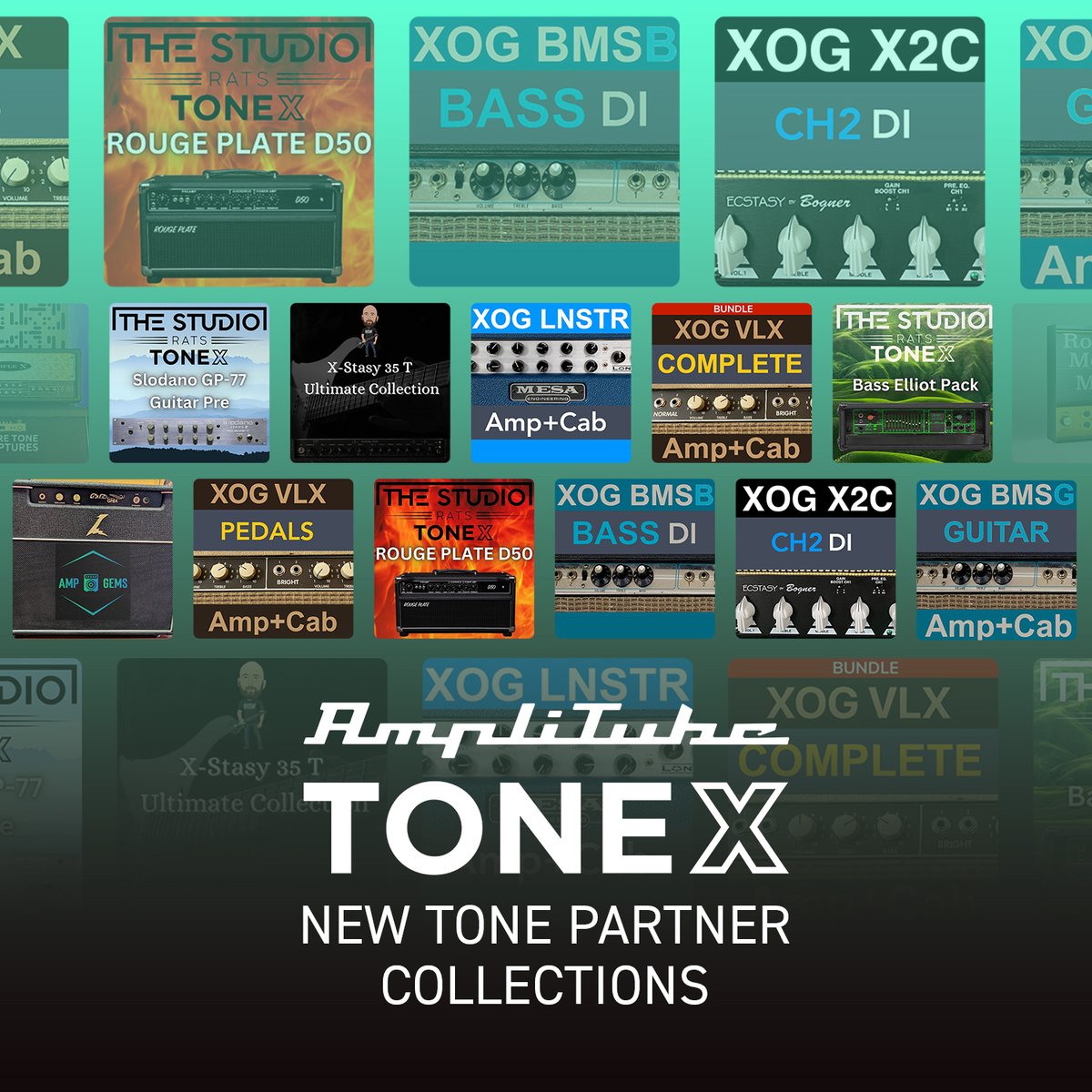 IKMultimediaES's tweet image. ¡10 nuevas TONEX Tone Partner Collections que llevan el total a más de 380 colecciones ahora disponibles en todo el ecosistema TONEX! bit.ly/sTonePartner16

.

#TONEXPedal #TONEX #ToneNET #ToneModel #grabación #guitarra #bajo #guitarrista #bajista #plugin #amplificador #pedal