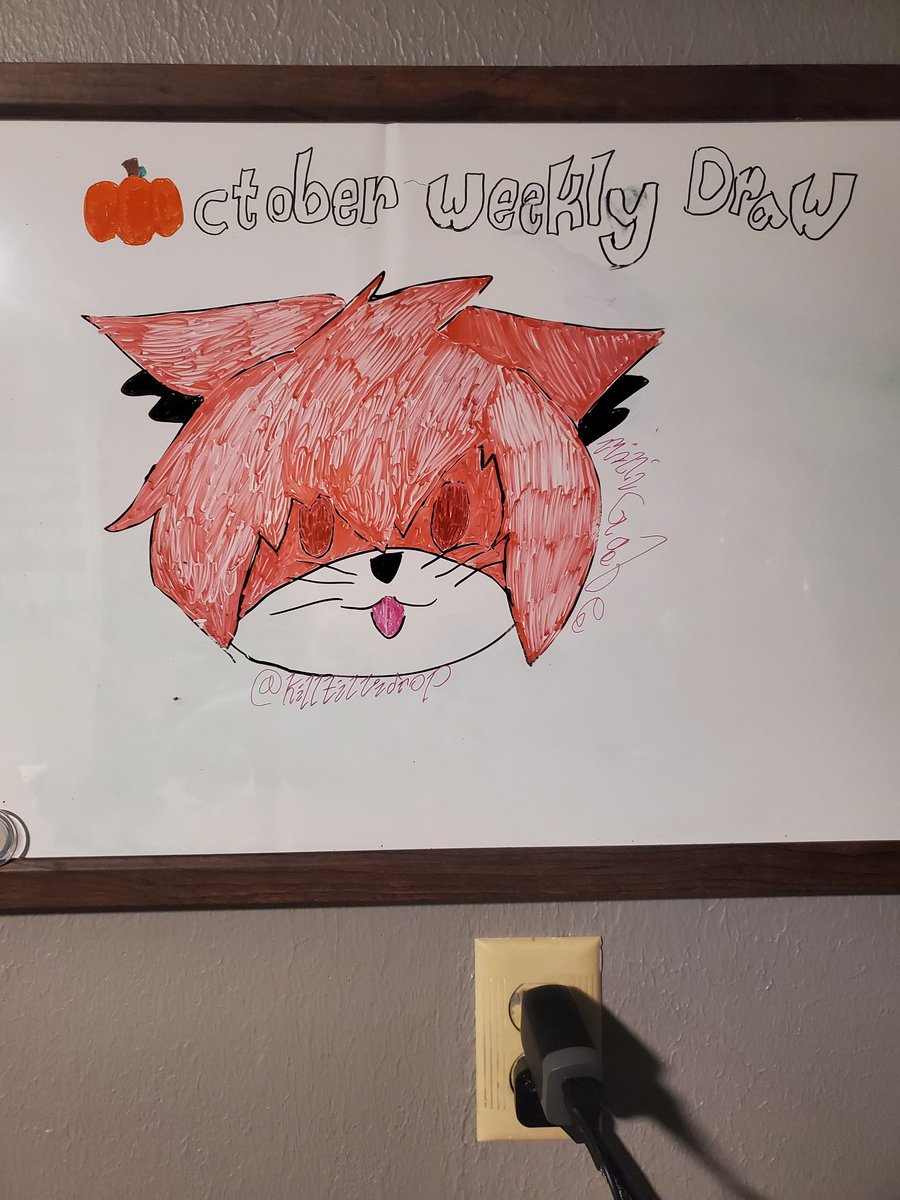 Mini_Gabe's tweet image. Drawing of the week! My friend Kill 
@killtillidrop