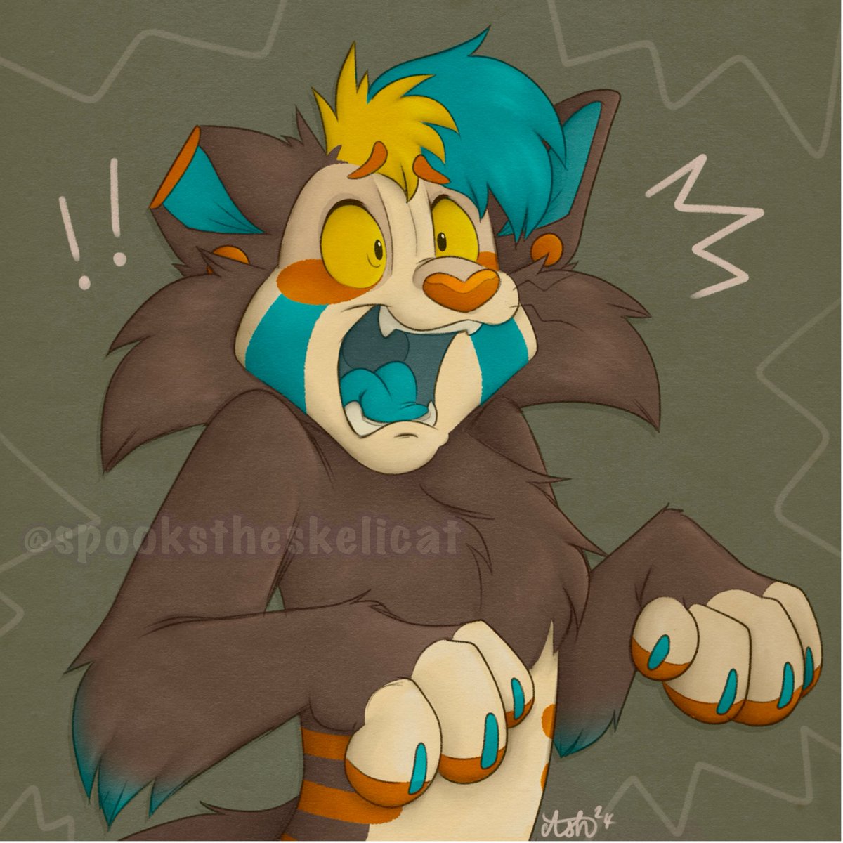 skeliitoons's tweet photo. How is Halloween already next week?! 
-
-
-
-
#originacharacter #toon #furry #notafurryjustusingthetag https://t.co/oScZCbTfGA