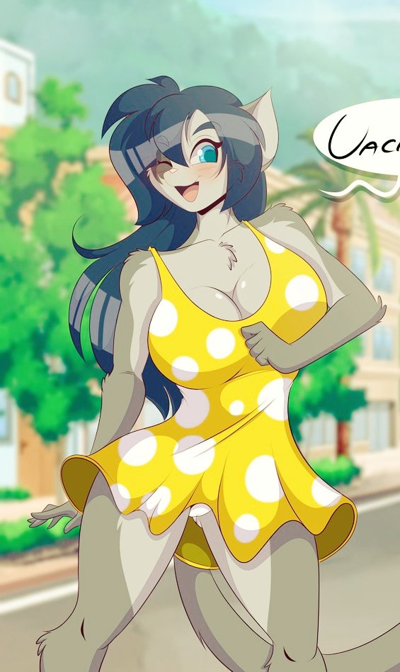 " Heya! How are you doin today? "

-The best civet you'll ever meet. She'll rock your world in more ways than one.-

" Aw bitchnuggets.. that round was unfair I want a rematch! "