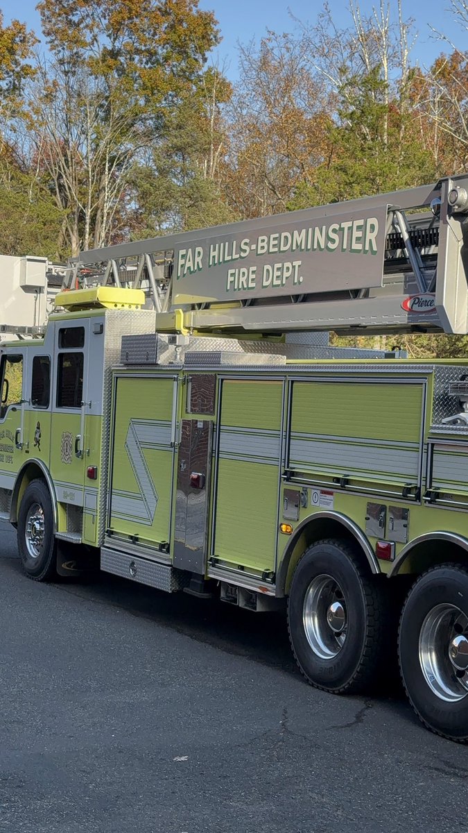 Yesterday #BedminsterSchool celebrated Fire Prevention Month. Mr. Steve and Mr. Will from the Far Hills-Bedminster Fire Dept. helped teach our PreK - 2 students about fire safety. Students also had the opportunity to look inside the fire truck which was pretty cool. #FireSafety