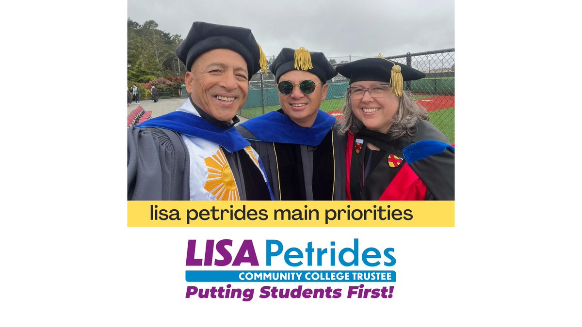 Lisa Petrides - Board of Trustees, SMCCD tweet media