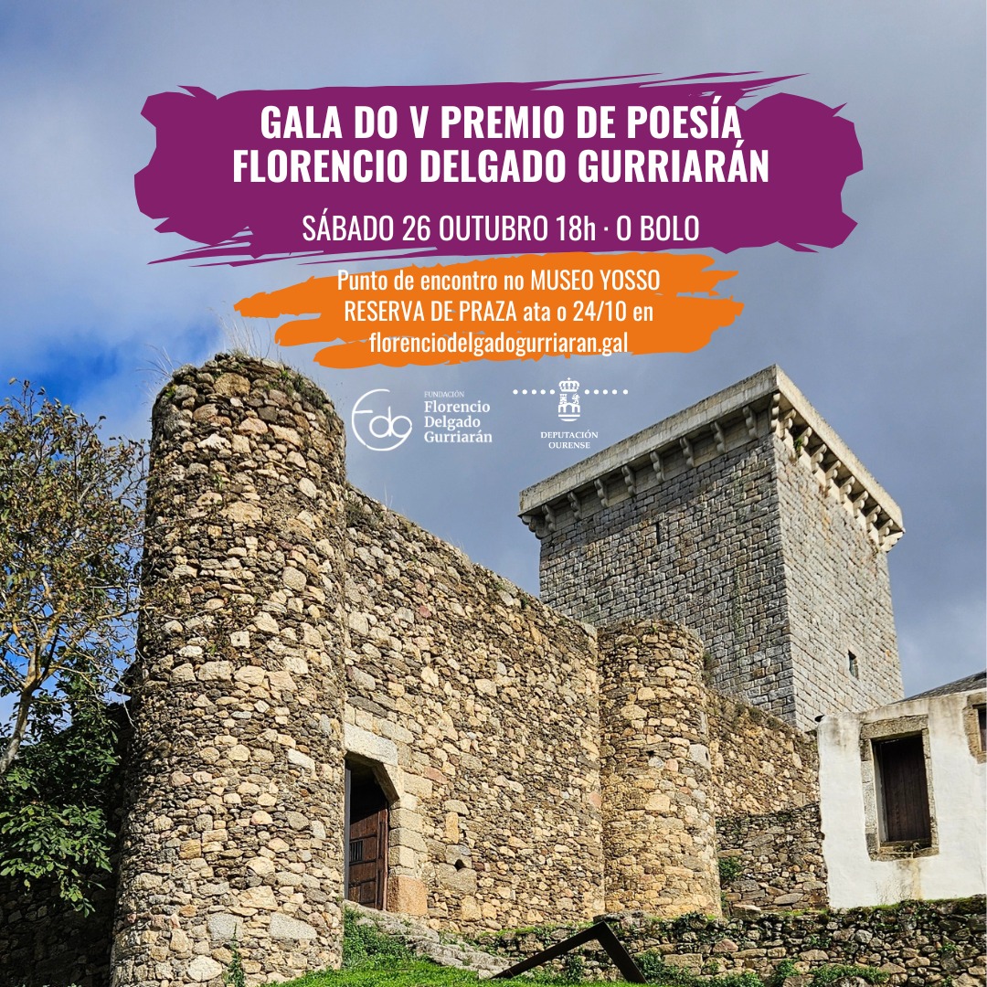 asletrasdeFDG's tweet photo. Este sábado 26 de outubro entregaremos o V Premio de Poesía Florencio Delgado Gurriarán no Bolo, aproveitando para celebrar a outro artista da comarca, o pintor e tamén poeta Xosé de Balbuxán, Yosso.

Se queredes acompañarnos anotádevos aquí: https://t.co/U0aZ1zI8hK https://t.co/qUX6ylVKo6