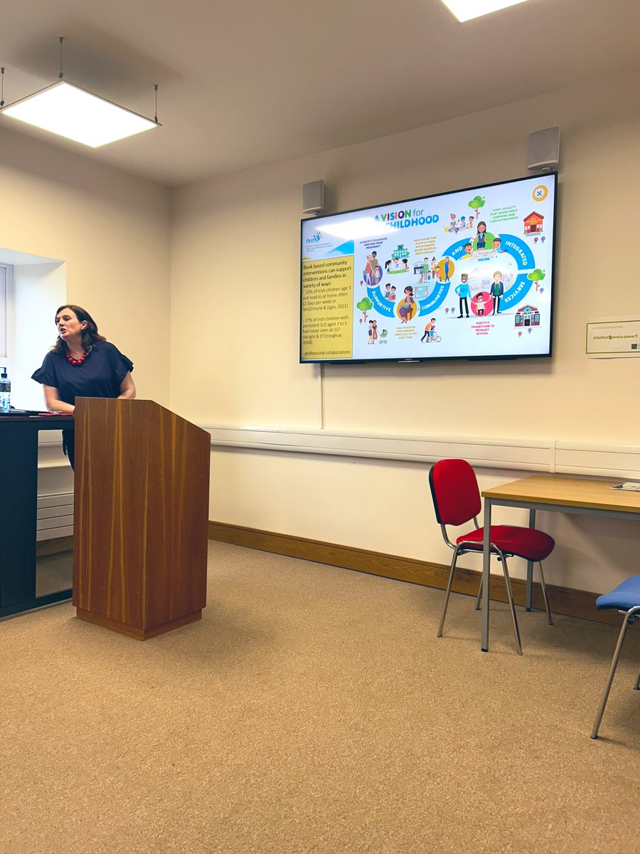 PsychologyMIC's tweet photo. We kicked off our first @PsychologyMIC research seminar of the semester today chaired by @BranaghOS and featuring the research of our own @Suzanne_M_Egan on benefits of community book interventions - powerful findings and much food for thought! #TalkBoost #NationalBookMonth https://t.co/LsmLmrjeR0