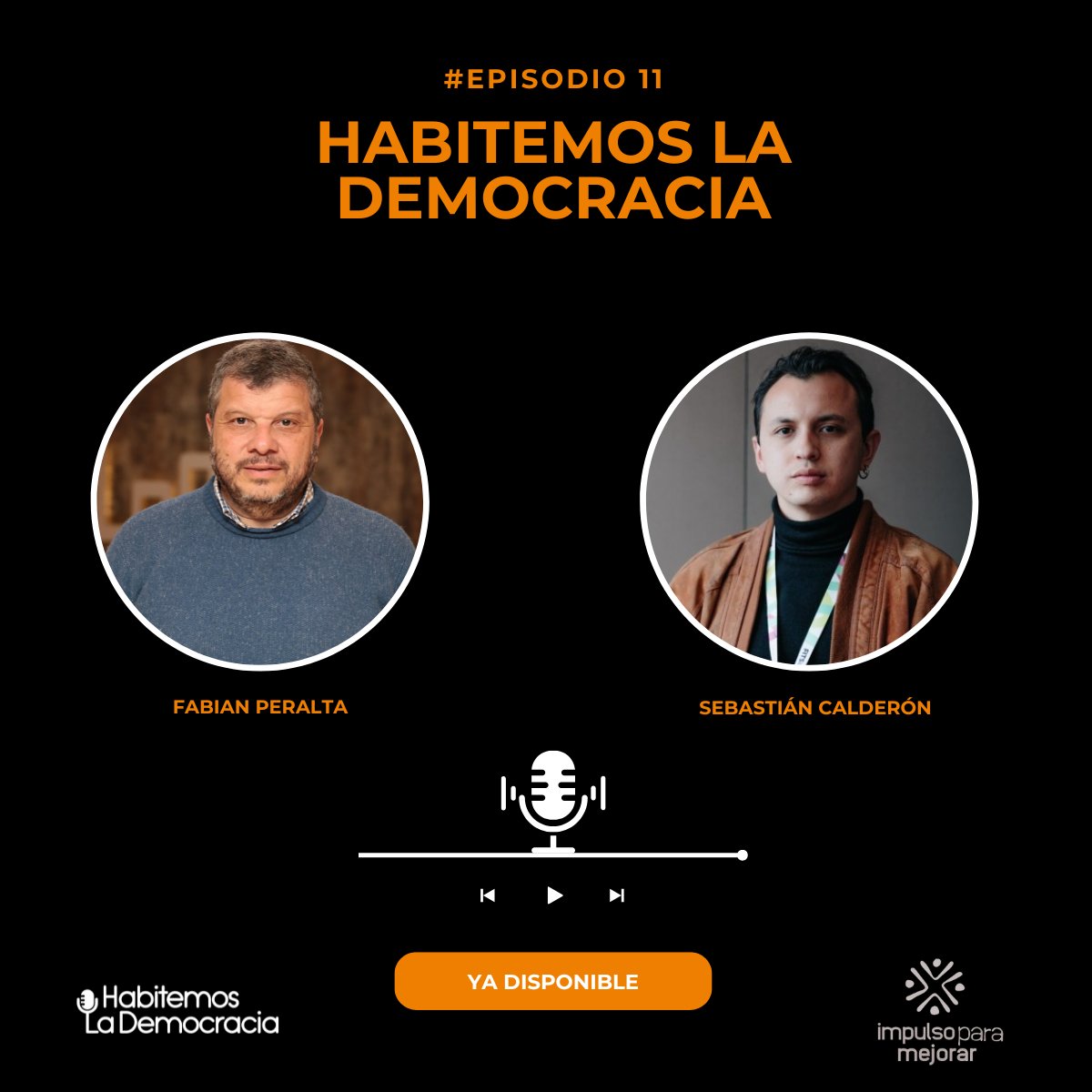 🎙️Episodio 11 de "Habitemos la Democracia" con <a href="/caldetv/">Sebastián Calderón</a>. Co-fundador de <a href="/extituto/">Extituto de Política Abierta</a>  de Política Abierta, abogado e historiador con experiencia en consultoría internacional. 

Escuchalo acá👇🏽👇🏽
open.spotify.com/episode/3qkhlT…