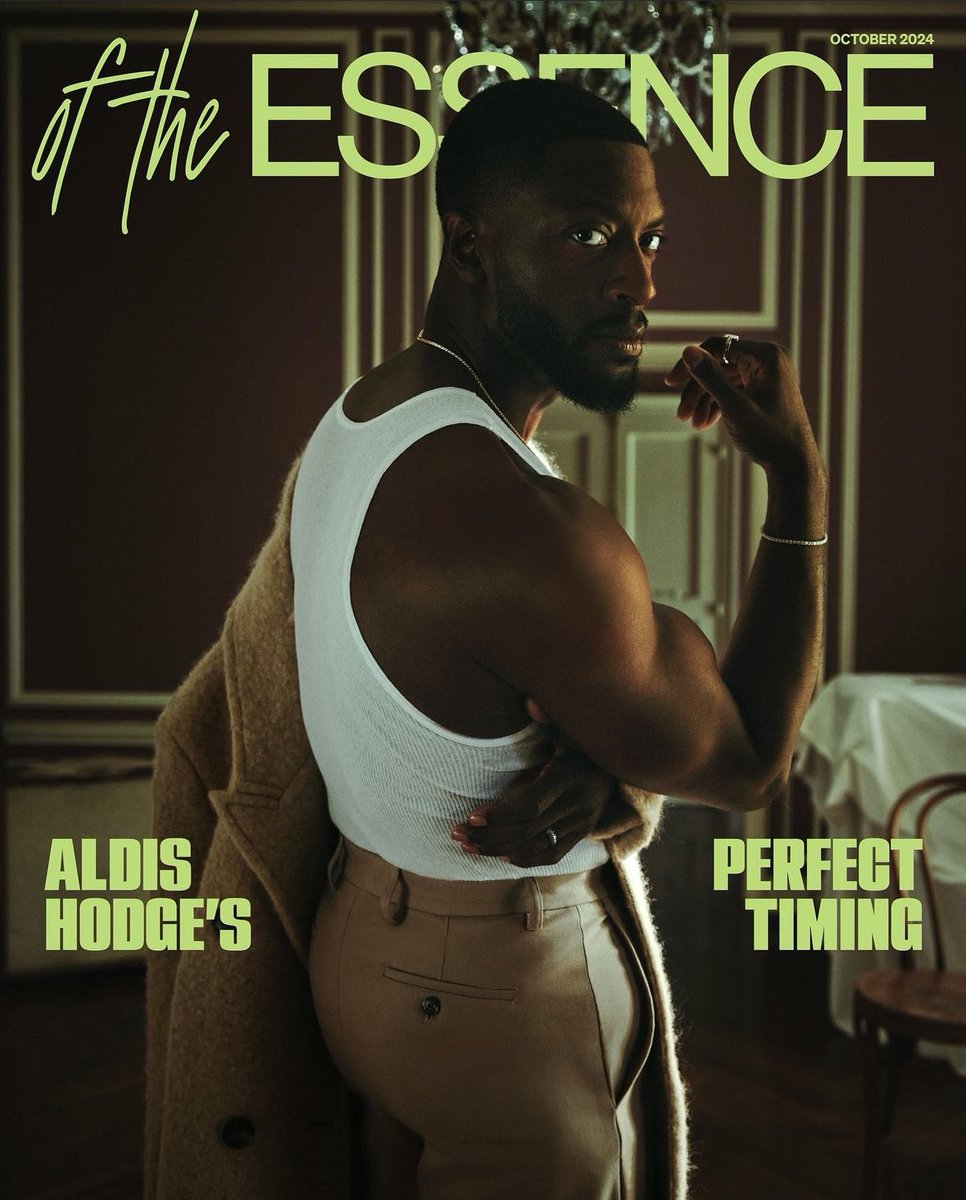 duffthebrand's tweet photo. Aldis Hodge for ESSENCE Magazine. https://t.co/zV0Y9JYElY