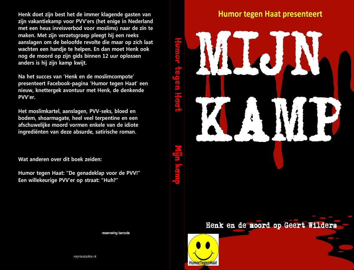 HumorTegenHaat's tweet photo. @ElKnurfto @MarjonneMaan 'Mijn Kamp' is bij elke online boekhandel in Nederland gewoon te koop (behalve - om onduidelijke redenen - bij @bol_com). https://t.co/iABSvbbEAi