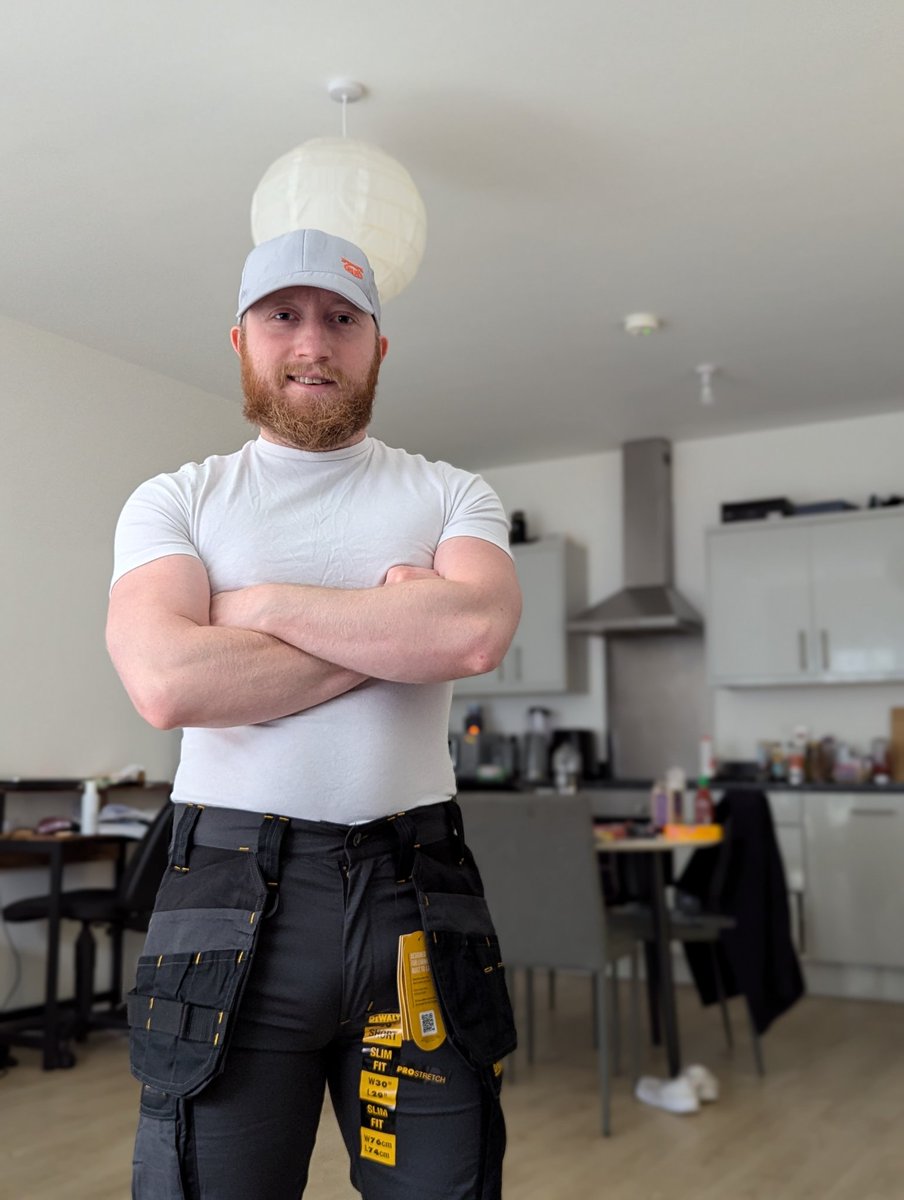 Um. Might need to go up a size on these work trousers 😆