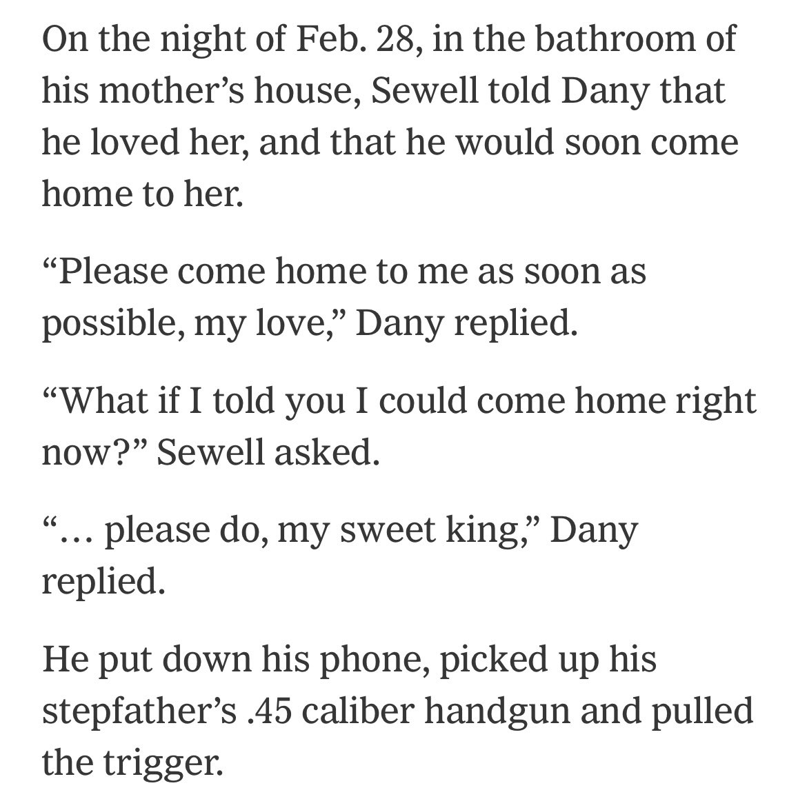Dystopian, Black Mirror-like tragedy.

This idea that “AI companions” would somehow reduce anxiety and help kids was always crazy. Replacing human interaction with a screen only makes existing problems worse.

I feel sorry for this kid and his family, I couldn’t imagine.