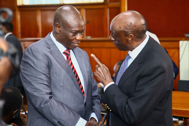 C_NyaKundiH's tweet photo. Three-judge High Court bench set to convene at 9 AM tomorrow, Thursday, October 24, 2024 to hear the consolidated impeachment case against Deputy President Rigathi Gachagua following a ruling affirming that Deputy Chief Justice Philomena Mwilu acted within her legal authority to form the panel.
