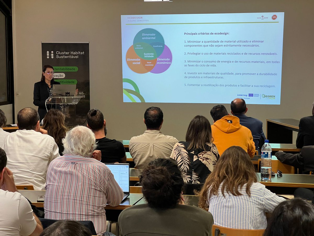 DEGREN PLUS (@degren_eu) on Twitter photo Susana Arrais - <a href="/VistaAlegre_pt/">VistaAlegre</a> - falou sobre #Ecodesign e #Sustentabilidade na empresa e nos projetos em que esta participa no âmbito do #PRR: Descarbonização da Indústria, PRODUCTECH RB, INOV . AM, New Generation Storage e ECP, dando exemplos específicos de #boaspráticas. Susana Arrais - <a href="/VistaAlegre_pt/">VistaAlegre</a> - falou sobre #Ecodesign e #Sustentabilidade na empresa e nos projetos em que esta participa no âmbito do #PRR: Descarbonização da Indústria, PRODUCTECH RB, INOV . AM, New Generation Storage e ECP, dando exemplos específicos de #boaspráticas.