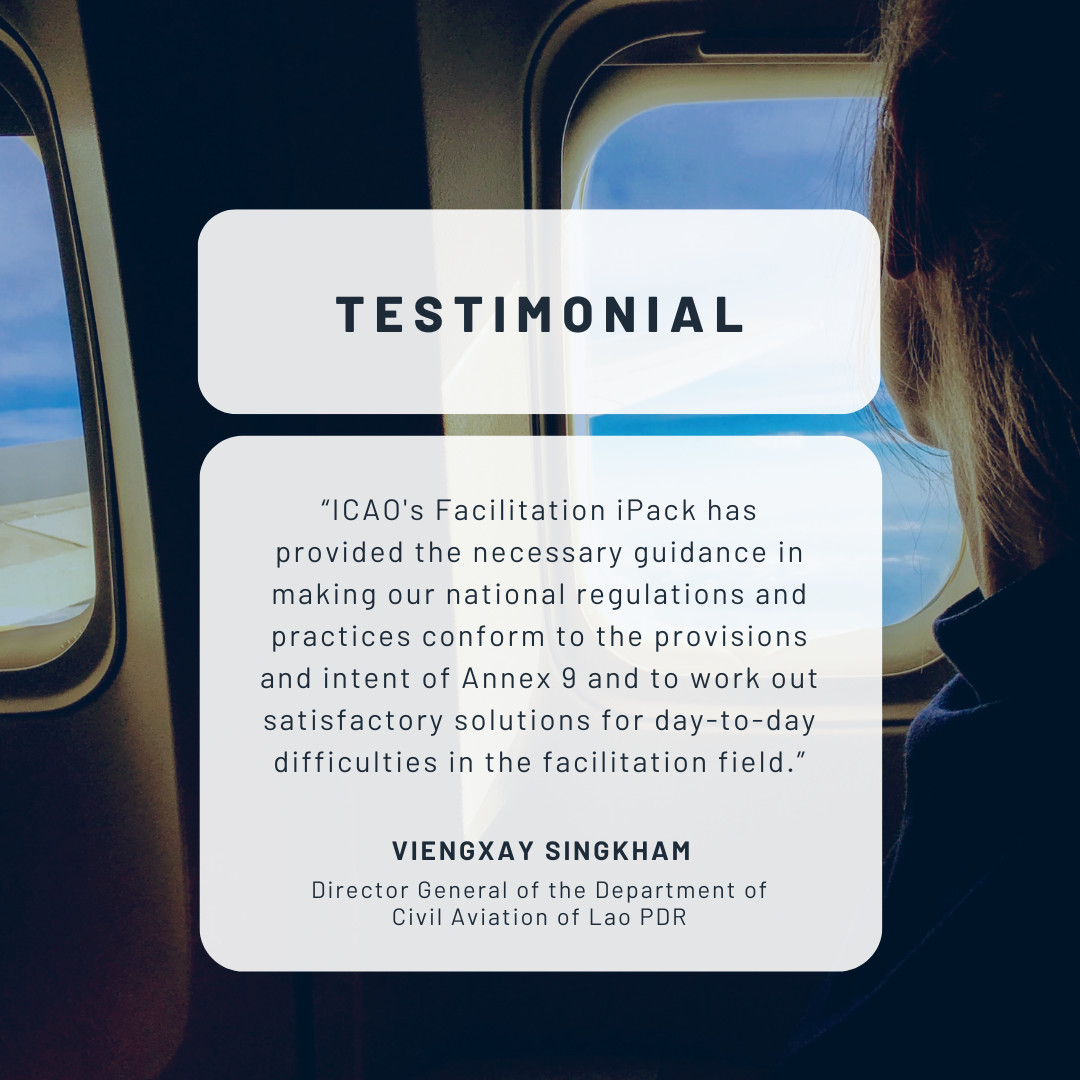 icao's tweet photo. Thank you to Viengxay Singkham, Director General of the Department of Civil Aviation of Lao PDR, for your encouraging words. Find out more about our facilitation-based iPacks today! #iPack ✈️🛣

https://t.co/N6XsrFB0yY https://t.co/JgES4RDHzg