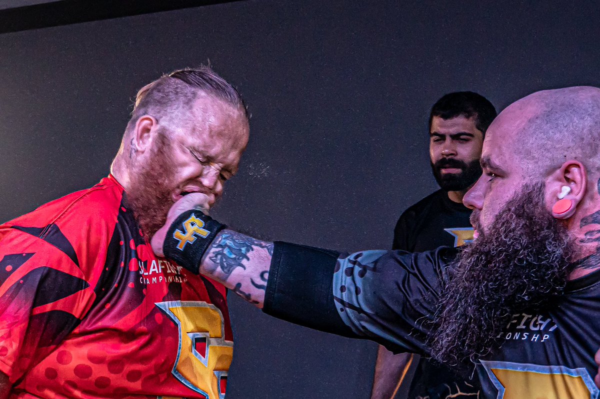 SlapFIGHTUSA's tweet photo. Watch ‘Frank the Tank’ take on 2 Slappers at the same time during the Co-Main Event of FREAKSHOW, available today on YouTube!
Link in Bio👆
#slapFIGHT #Slap #SlapFightChampionship #SFC #PLN #ProLeagueNetwork #SlapChamp https://t.co/eNQEqsh0yz