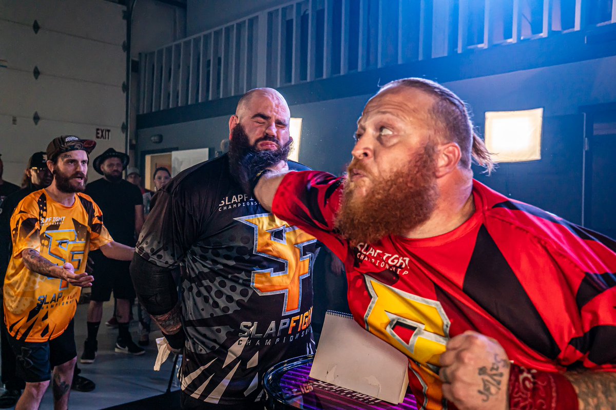 SlapFIGHTUSA's tweet photo. Watch ‘Frank the Tank’ take on 2 Slappers at the same time during the Co-Main Event of FREAKSHOW, available today on YouTube!
Link in Bio👆
#slapFIGHT #Slap #SlapFightChampionship #SFC #PLN #ProLeagueNetwork #SlapChamp https://t.co/eNQEqsh0yz