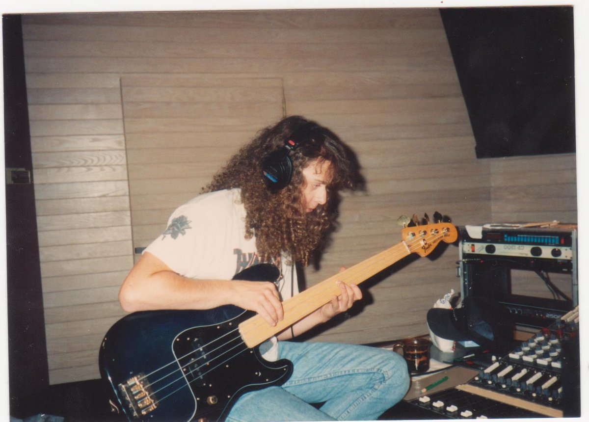 Flashback to BONES in the studio. The start of the recording of "Parallels" 🎶

Toronto, 1991 🤘