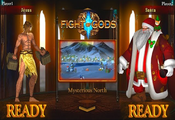 1900hotdog's tweet photo. It's that time of year again! The time when Santa Claus kicks Jesus's ass. @MikeDrucker Is counting down the top ten fighting games where Jesus fights Santa Claus. It's a perfect premise. https://t.co/f1DhJZ0gXo https://t.co/23MS7jWq6K