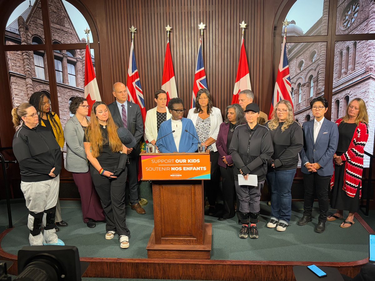 Responding to media <a href="/ETFOpresident/">ETFOpresident</a> said, "We need a government that prioritizes public education, allows school boards to adequately address the funding shortfall, and provides the support and resources for unmet needs. Ford had 6 yrs to do the right thing." Step up now! #onpoli