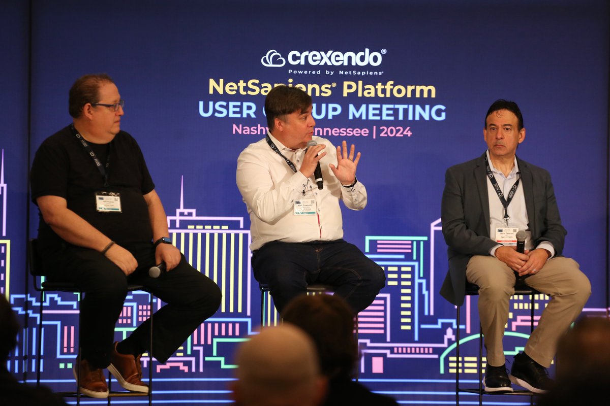 NetSapiens a Crexendo Company (@netsapiens) on Twitter photo Great to have industry legends and pioneers <a href="/jeffpulver/">Jeff Keni Pulver 🌻</a>, <a href="/matttownend/">Matthew Townend</a> and <a href="/rtehrani/">Rich Tehrani</a> sharing their insights in this panel moderated by our own <a href="/_abuch_/">Anand Buch</a>!
#PoweredByNetSapiens #UGM2024 #UCaaS #CCaaS #voip #cloudcomms Great to have industry legends and pioneers <a href="/jeffpulver/">Jeff Keni Pulver 🌻</a>, <a href="/matttownend/">Matthew Townend</a> and <a href="/rtehrani/">Rich Tehrani</a> sharing their insights in this panel moderated by our own <a href="/_abuch_/">Anand Buch</a>!
#PoweredByNetSapiens #UGM2024 #UCaaS #CCaaS #voip #cloudcomms