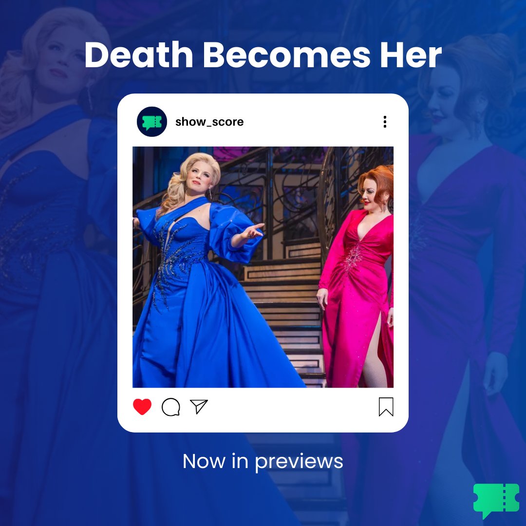 Show_Score's tweet image. ✨ The stage is set, the potion is poured, and @DeathBecomesBwy is officially bringing immortality to Broadway! 💀🎭 Don’t miss @meganhilty and @SimardJennifer in this new musical comedy. 

📸: @murphymade &amp;amp; @evanzimm 

#Broadway #Musical #Musicals #Theatre #DeathBecomesHer