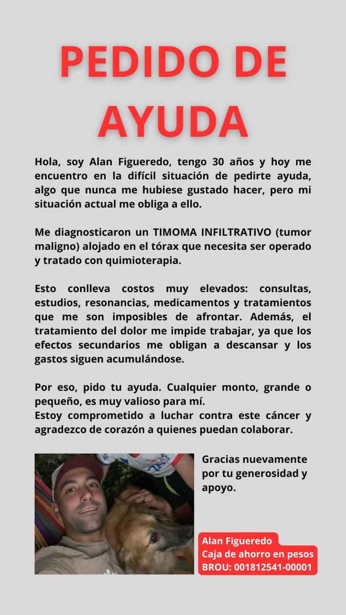 AlanFigueredo20's tweet photo. Agradezco difusión https://t.co/4LCImOXLgn
