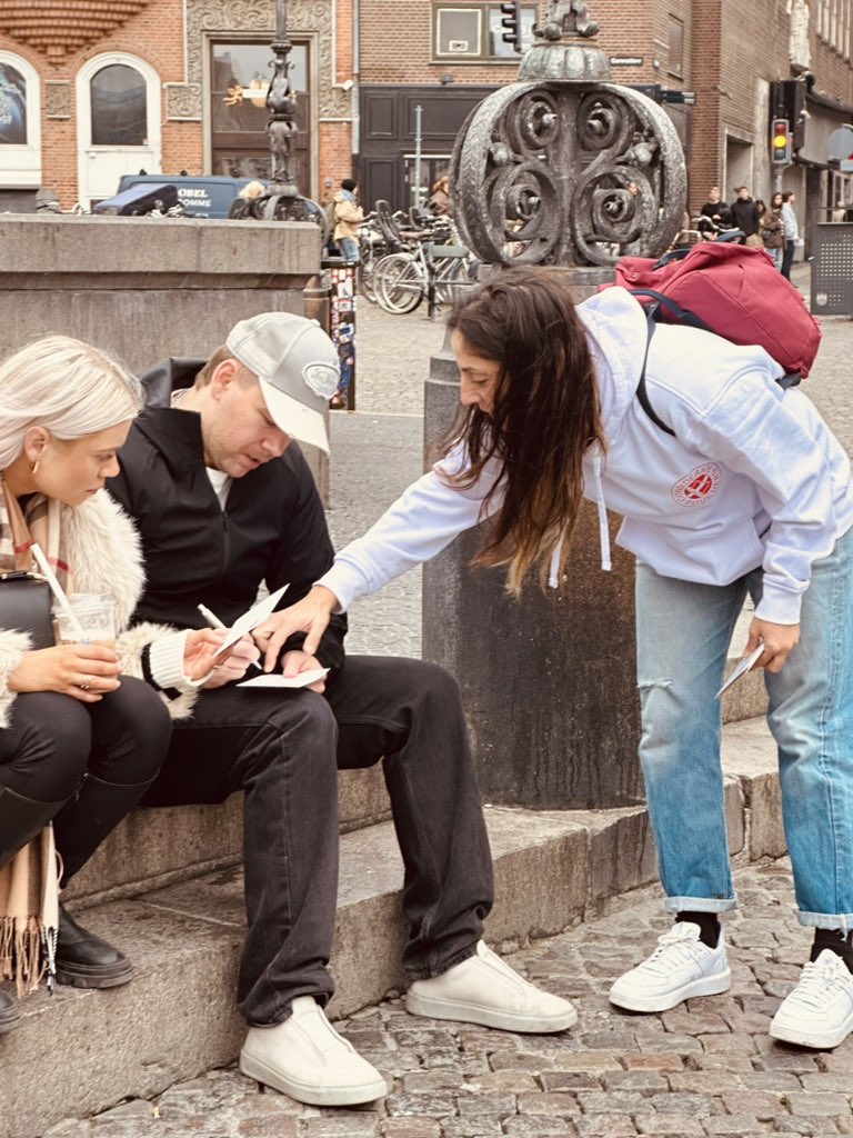 cpouchers's tweet image. Did you catch us in Denmark? 🇩🇰 

We were on the streets of Copenhagen to gather support for a smart policy on #pouches #snus