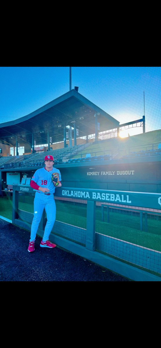 Preview of the next chapter! ⁦<a href="/OU_Baseball/">Oklahoma Baseball</a>⁩ (Boomer Sooner)!!!